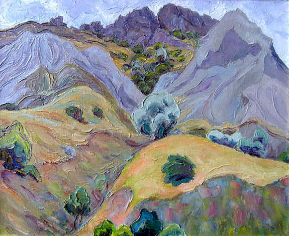.  . Karadag. Ancient Volcano Landscape. 2004