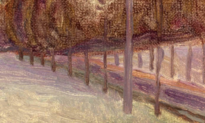 Дорога в Узкое. Март.1973