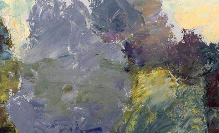 Любимая тропинка. Седнев.1995. (мастихин)