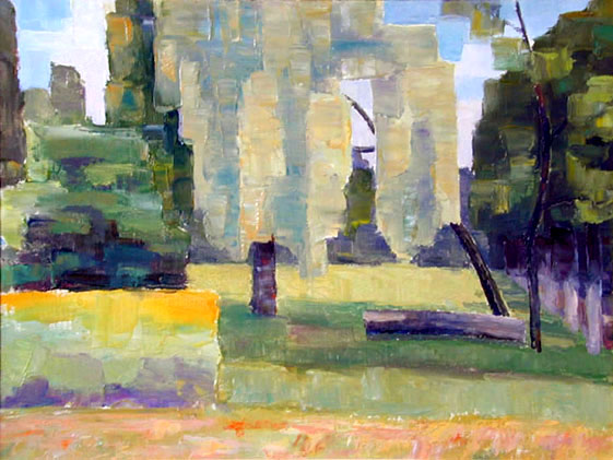  Ива Лизогуба. Lizogubs' Willow. (44x33cm, oil, 1997)